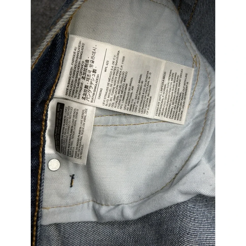 Levi's 505 Mens 42x32 Jeans Regular Fit Straight Leg Mid-Rise Cowboy Y2K
